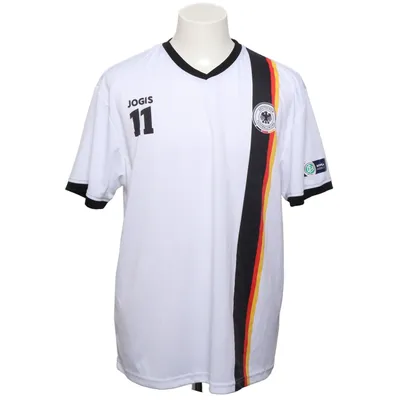 Fodboldtrøje (Hvid, Sort, Flerfarvet) fra DFB Polyester