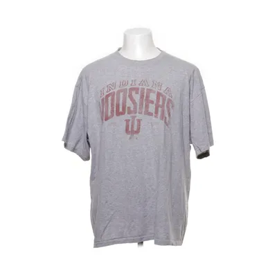 T-shirt (Grå, Röd) från Delta Pro Weight Bomull, Polyester