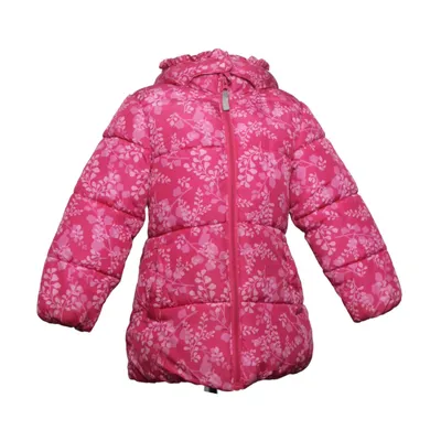 Vinterjakke (Pink, Hvid) fra Kids Polyester