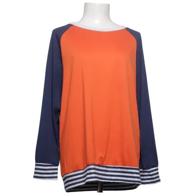 Maillot de baseball (Orange, Bleu, Blanc) de Misslook Coton, Polyester