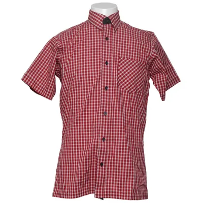 Korte mouwen shirt (Rood, Wit) van Perzoni Katoen