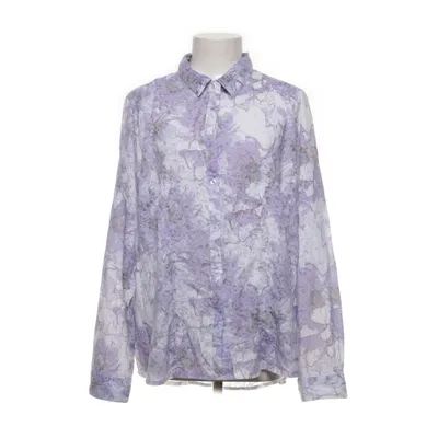 Blus (Lila, Vit, Flerfärgad) från Gina Laura Bomull, Polyester