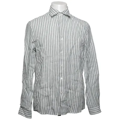 Shirt (Wit, Groen) van A Day's March Linnen