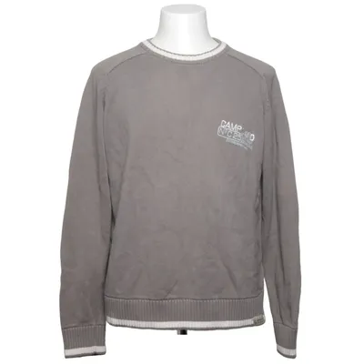 Sweater (Gray, White) from Camp David Cotton