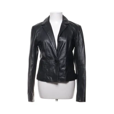 Läderkavaj (YL 672) från Laura Clement Bomull, Skinn