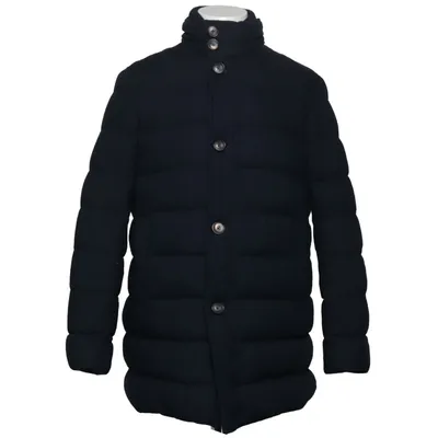 Winter coat (Blue) from Herno Polyamide, Viscose, Wool