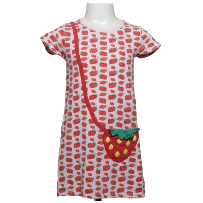 Robe (Rose, Rouge, Vert) de Happy Girls Coton, Élasthane