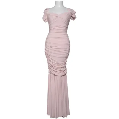 Aftenkjole (Pink) fra Norma Kamali Elastan, Polyester