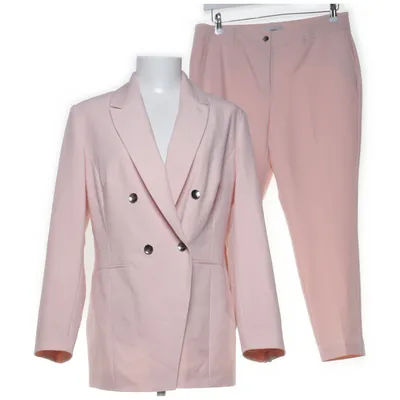 Kostym (Rosa) från Heine Elastan, Polyester, Viskos