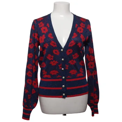 Cardigan (Blå, Rød) fra Baum Und Pferdgarten Metallfiber, Polyamid, Polyester, Viscose
