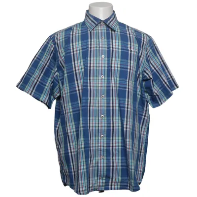 Kortärmad skjorta (Blå, Flerfärgad) från Jacks Bomull, Polyester