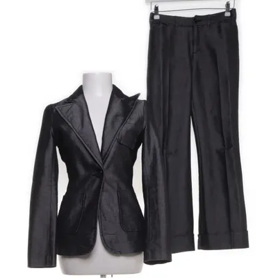 Kostym (Silverfärgad) från Gina Bomull, Polyester