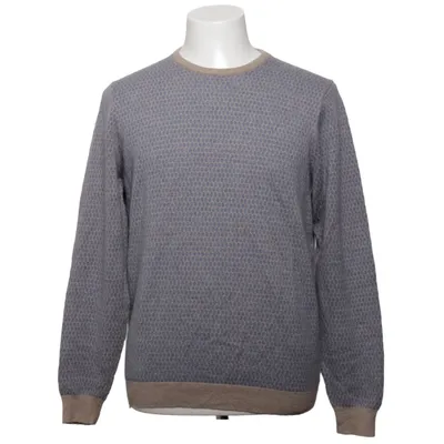 Pull-over (Bleu, Beige) de Hansen & Jacob Coton, Laine