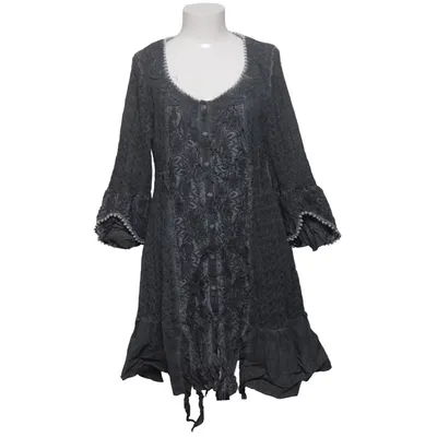 Jurk (Grijs) van Cream Katoen, Elastaan, Polyester, Viscose
