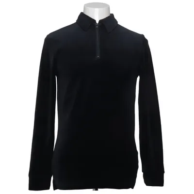 Rugby shirt (Onscolin Slim Ls 1/4 Zip Velour Polo) from Only & Sons Cotton, Polyester