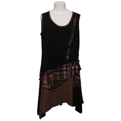 Kleid (Schwarz, Braun, Mehrfarbig) von Jean Marc Philippe Elasthan, Polyester