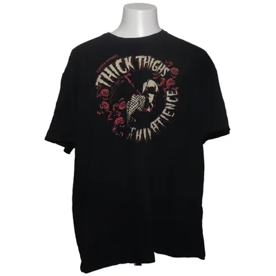 T-shirt (Svart, Flerfärgad) från Gildan Softstyle Bomull