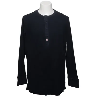 T-shirt manches longues (Bleu) de Wolsey Coton