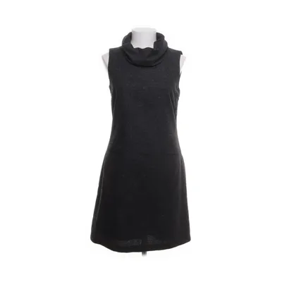 Jurk met col (Grijs) van Opus Katoen, Polyester, Wol