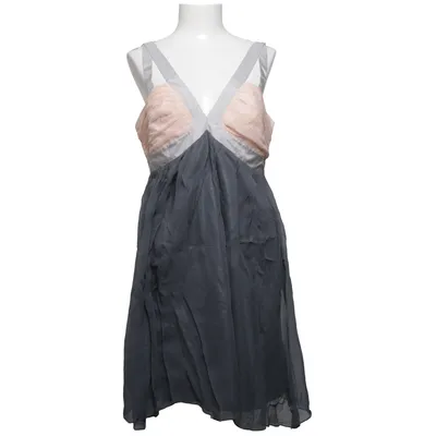 Jurk (Grijs, Roze) van Lipsy Polyester, Zijde