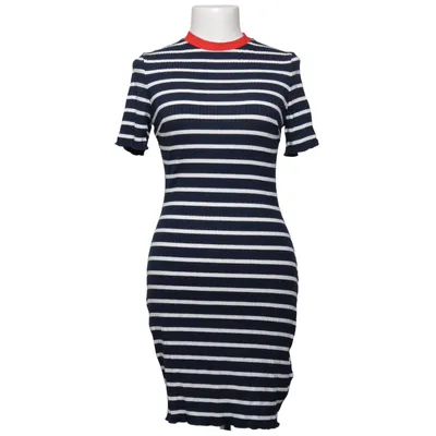 Robe (Bleu, Blanc) de Tommy Hilfiger Jeans Élasthane, Viscose