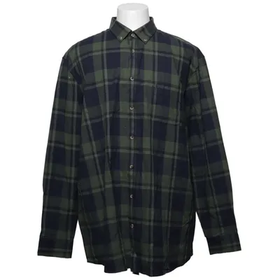 Flannel shirt (Green, Blue) from Pre End Cotton