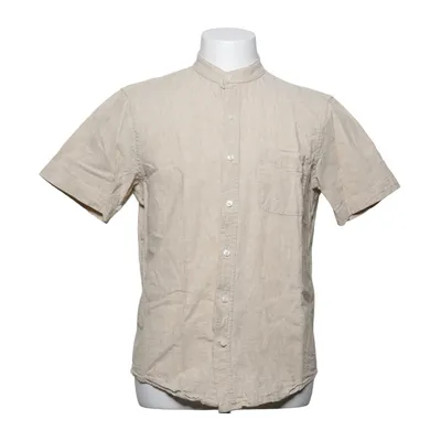 Korte mouwen shirt (Beige) van Lands' End Katoen, Linnen