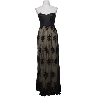 Maxi dress (Black, Beige) from Dark Pink Cotton, Elastane, Polyester, Polyurethane