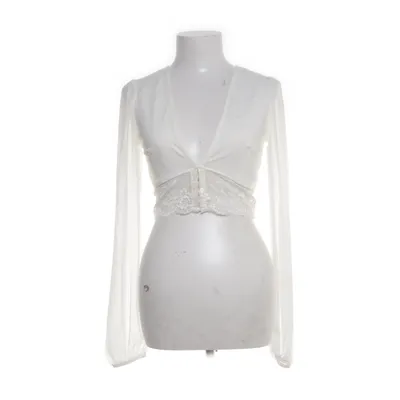 Crop top (White) from Tally Weijl Elastane, Polyamide, Polyester