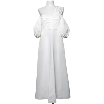 Dress (White) from Self-Portrait Polyester