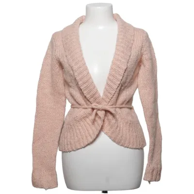 Cardigan cache-cœur (Rose) de Turnover Acrylique, Fibre métallique, Mohair, Polyester