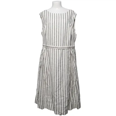 Dress (White, Black) from McVerdi Cotton, Linen, Polyamide, Viscose