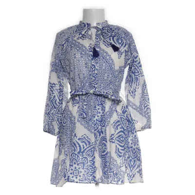 Klänning (Vit, Blå) från Zara Bomull