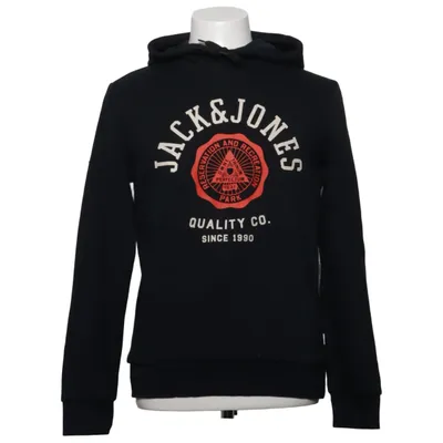 Hoodie (Black) from Jack & Jones Cotton, Polyester