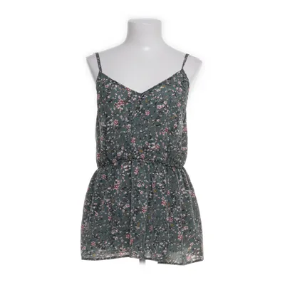 Top péplum (Vert, Multicolore) de Shein Curve Élasthane, Polyester