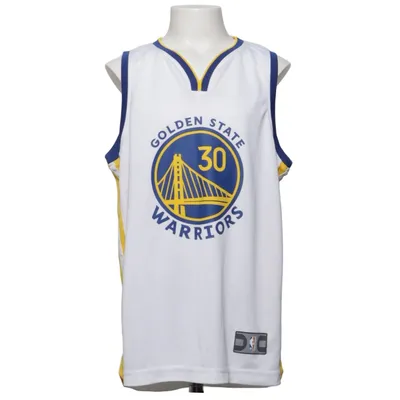 Maillot de basketball (Blanc, Bleu, Jaune) de Fanatics
