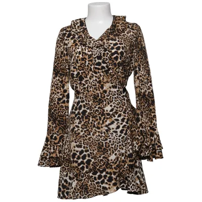 Robe portefeuille (Marron, Noir, Blanc) de Seven Wonders Polyester
