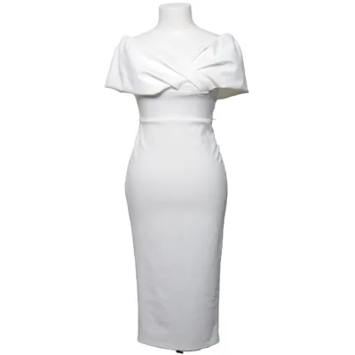 Jurk (Wit) van True Violet Elastaan, Polyester