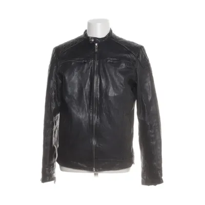 Läderjacka (Svart) från Jack & Jones Skinn