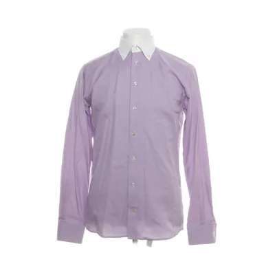 Shirt (White, Purple) from Eton Cotton