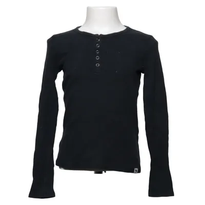 T-shirt manches longues (Noir) de Abercrombie Kids Coton, Élasthane