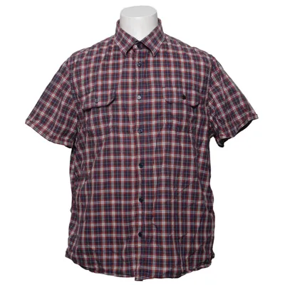 Chemise à manches courtes (Bleu, Rouge, Blanc) de RDWD Coton