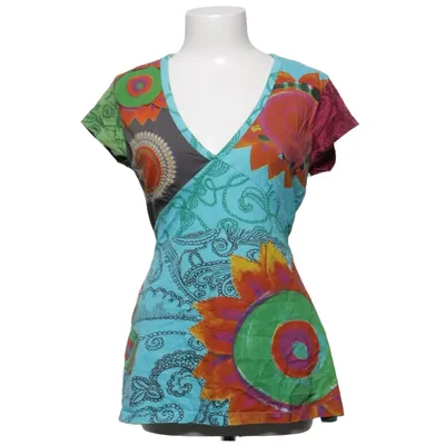 Top (Turquoise, Multicolored) from Desigual
