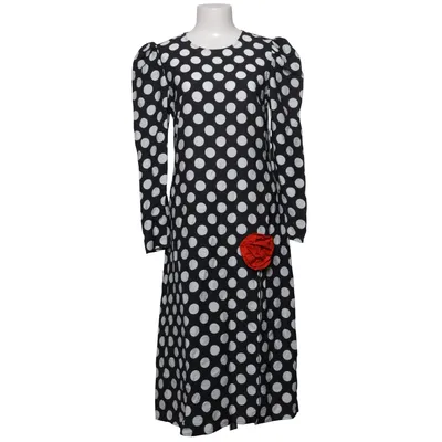 Klänning (Svart, Vit) från Sleeper Nylon, Återvunnen polyester, Viskos