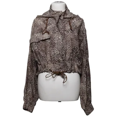 Jacka (Brun, Vit) från H&M Polyamid, Viskos