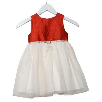 blueberi gold dress Blueberi Boulevard Size 18M Red Velvet and Gold Tulle Girl's Short-Sle –  The Sequel Shop
