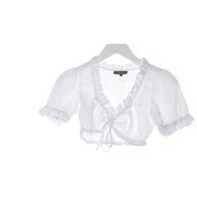 Dirndl blouse (Wit) van Wiesnkönig Katoen, Polyester