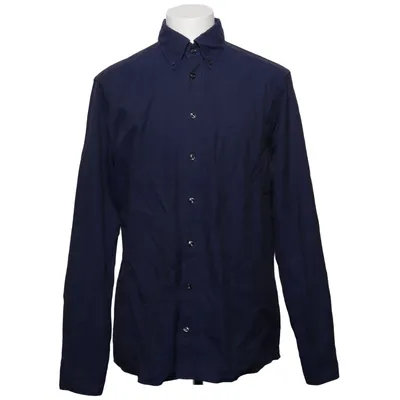 Button down shirt (Blue) from Eton Cotton