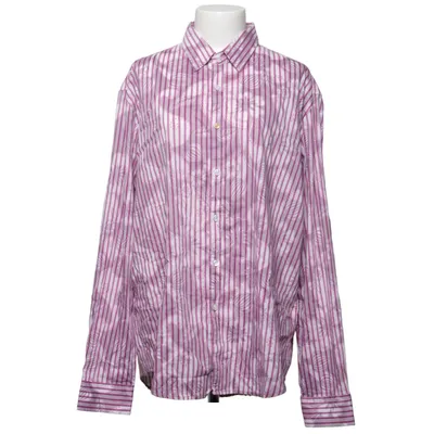 Skjorte (Lilla, Hvid) fra Desigual Bomuld, Polyester