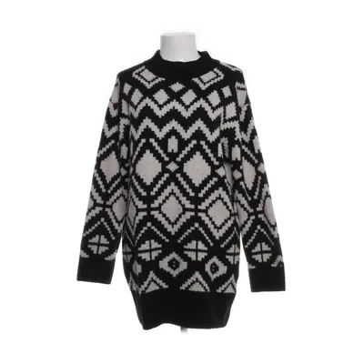 Mammatröja (Svart, Vit) från H&M Mama Akryl, Elastan, Polyester, Ull